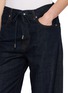  - FRAME - The Off Duty Drawstring Bow Denim Jeans