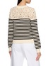 Back View - Click To Enlarge - FRAME - The Coastal Striped Crochet Knit Cardigan