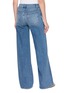 Back View - Click To Enlarge - FRAME - Le Slim Palazzo Denim Jeans