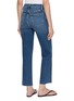 Back View - Click To Enlarge - FRAME - Le Sleek Straight Leg Stretch Denim Jeans