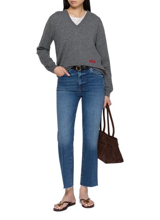 Figure View - Click To Enlarge - FRAME - Le Sleek Straight Leg Stretch Denim Jeans