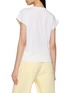Back View - Click To Enlarge - FRAME - The Crochet Trim Cotton T-Shirt