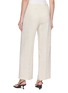 Back View - Click To Enlarge - THEORY - Chequered Crunch Wide Leg Pants