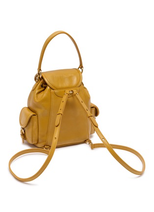 Detail View - Click To Enlarge - MIU MIU - Small Leather Backpack