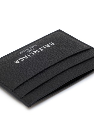 Detail View - Click To Enlarge - BALENCIAGA - Credit Leather Card Holder