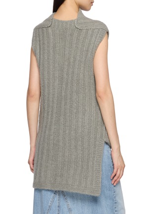 Back View - Click To Enlarge - RICK OWENS  - Babel Knit Top