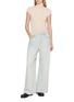 Figure View - Click To Enlarge - RICK OWENS  - Turtleneck Cap Sleeve Knit Top