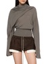 RICK OWENS  Maglia Scarf Knit Sweater