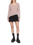 Figure View - Click To Enlarge - RICK OWENS  - Long Sleeve Slashed Knit Top