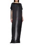Figure View - Click To Enlarge - RICK OWENS  - Dagger Print Draped Maxi Dress