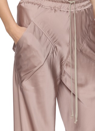  - RICK OWENS  - Drawstring Bias Long Trousers