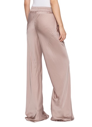 Back View - Click To Enlarge - RICK OWENS  - Drawstring Bias Long Trousers