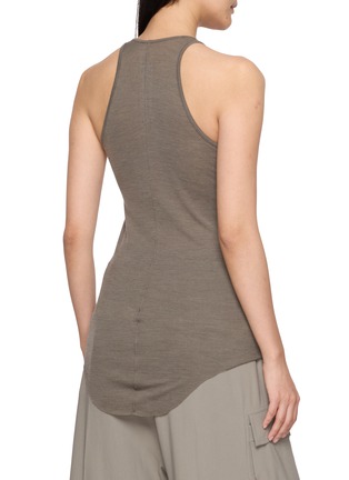 Back View - Click To Enlarge - RICK OWENS  - Basic Rib Tank Top