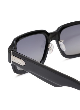 Detail View - Click To Enlarge - DIOR - Diortailoring S2F Acetate Rectangular Sunglasses