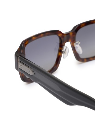 Detail View - Click To Enlarge - DIOR - Diortailoring S2F Acetate Rectangular Sunglasses