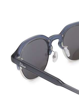 Detail View - Click To Enlarge - DIOR - Dioribbon R1F Acetate Round Sunglasses