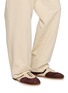 Figure View - Click To Enlarge - DRIES VAN NOTEN - Contrast Panel Suede Leather Men's Sneakers