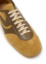 Detail View - Click To Enlarge - DRIES VAN NOTEN - Slim Suede Leather Men's Sneakers
