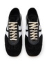 Detail View - Click To Enlarge - DRIES VAN NOTEN - Slim Suede Men's Sneakers