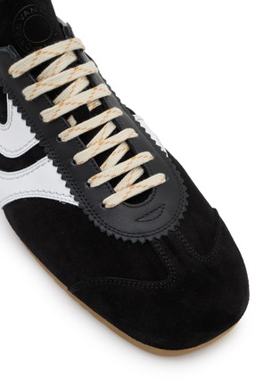 Detail View - Click To Enlarge - DRIES VAN NOTEN - Slim Suede Men's Sneakers