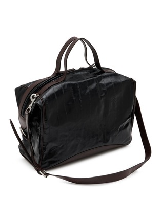 Detail View - Click To Enlarge - DRIES VAN NOTEN - Large Weekend Leather Bag