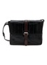 DRIES VAN NOTEN Small Leather Messenger Bag