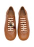 Detail View - Click To Enlarge - DRIES VAN NOTEN - Leather Ballerina Women's Sneakers