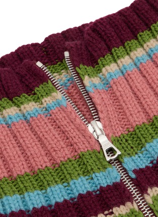 Detail View - Click To Enlarge - DRIES VAN NOTEN - Wool Zip Collar