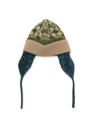 Figure View - Click To Enlarge - DRIES VAN NOTEN - Jacquard Wool Beanie