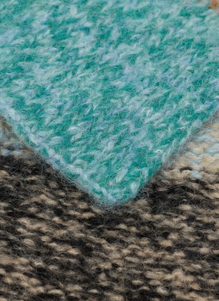 Detail View - Click To Enlarge - DRIES VAN NOTEN - Thin Wool Scarf