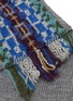 Detail View - Click To Enlarge - DRIES VAN NOTEN - Jacquard Wool Blend Scarf