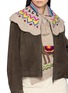 Figure View - Click To Enlarge - CASA POMA - Inca Knit Scarf Collar