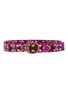 CASA POMA Embroidered Flowers Belt