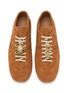 Detail View - Click To Enlarge - DRIES VAN NOTEN - Lace Up Suede Women's Sneakers