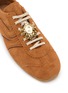Detail View - Click To Enlarge - DRIES VAN NOTEN - Lace Up Suede Women's Sneakers