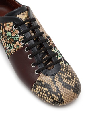 Detail View - Click To Enlarge - DRIES VAN NOTEN - Patchwork Women's Sneakers