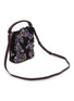 Detail View - Click To Enlarge - DRIES VAN NOTEN - Small Floral Embroidered Bag