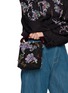 Figure View - Click To Enlarge - DRIES VAN NOTEN - Small Floral Embroidered Bag