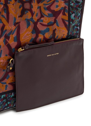  - DRIES VAN NOTEN - Large Scarf Print Shoulder Bag