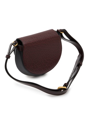 Detail View - Click To Enlarge - DRIES VAN NOTEN - Small Leather Crossbody Flap Bag