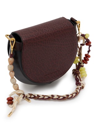 Detail View - Click To Enlarge - DRIES VAN NOTEN - Small Leather Crossbody Flap Bag