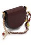 Detail View - Click To Enlarge - DRIES VAN NOTEN - Small Leather Crossbody Flap Bag