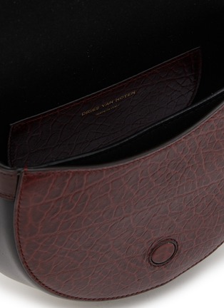  - DRIES VAN NOTEN - Small Leather Crossbody Flap Bag