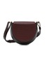 DRIES VAN NOTEN Small Leather Crossbody Flap Bag