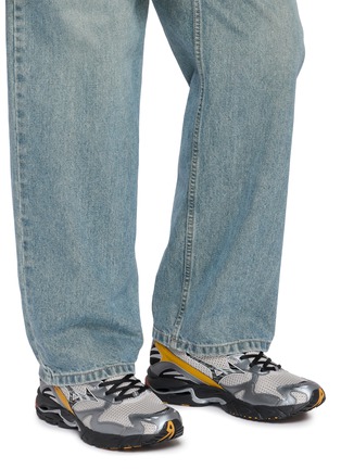 Figure View - Click To Enlarge - MIZUNO - Wave Rider 10 Mesh Men's Sneakers
