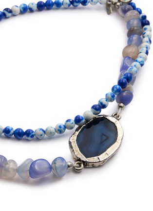 Detail View - Click To Enlarge - DRIES VAN NOTEN - Lace Stone Necklace