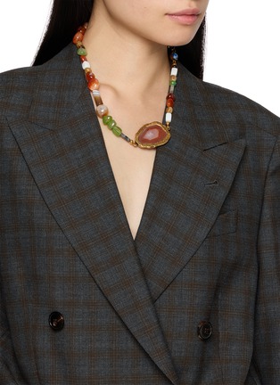 Figure View - Click To Enlarge - DRIES VAN NOTEN - Combination Beaded Necklace