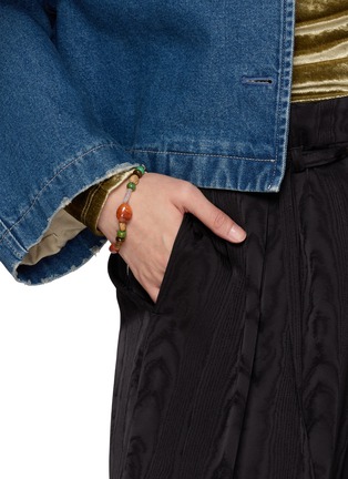 Figure View - Click To Enlarge - DRIES VAN NOTEN - Multicoloured Stone Bracelet