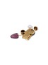 Detail View - Click To Enlarge - DRIES VAN NOTEN - Glass Strass Handmade Earrings