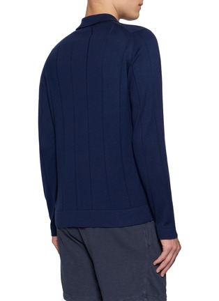 Back View - Click To Enlarge - JOHN SMEDLEY - Floyd Long Sleeve Shirt